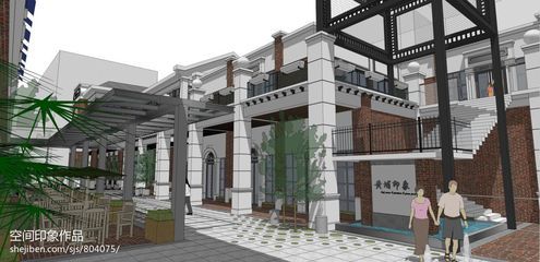 【空間印象-三舊改造設計】廣州黃埔區三舊改造建筑規劃設計_812445 &ndash; 設計本裝修效果圖