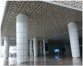 雕花鋁單板售樓營(yíng)銷中心大堂鏤空鋁單板圖案可定制