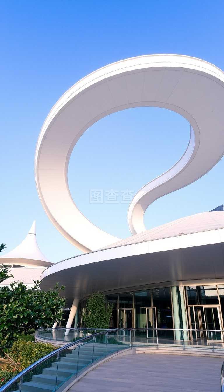 現(xiàn)代建筑裝飾中的螺旋形和曲線(xiàn)形屋頂